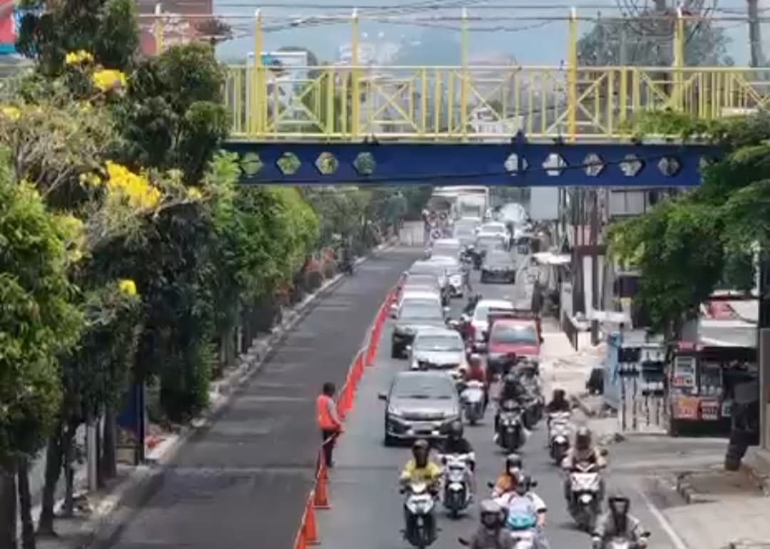 BPJN Lampung Terapkan Slurry Seal di Jalan Teuku Umar, Penanganan 3 KM Ditargetkan Rampung Desember