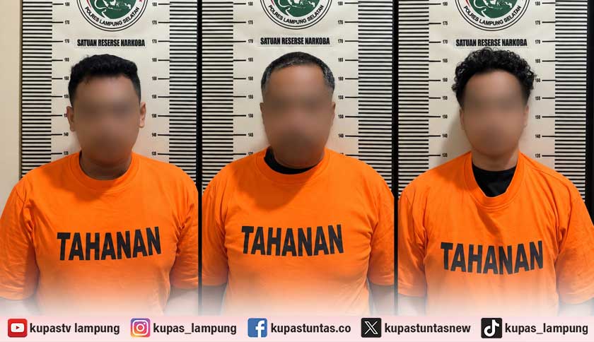 BMW Bawa 50 Kg Sabu Terendus di Bakauheni, Tiga Kurir Dijanjikan Upah Rp300 Juta