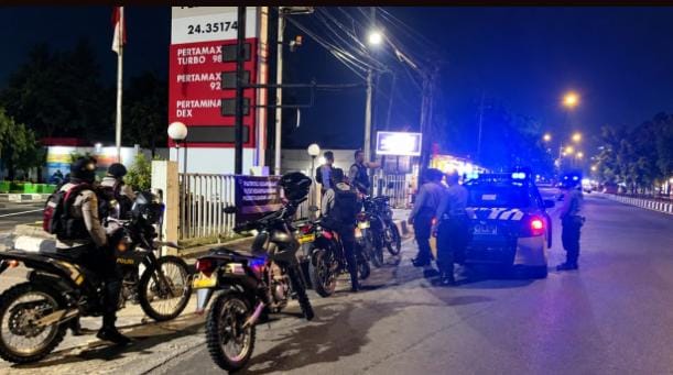 Antisipasi Balap Liar dan Tawuran, Polisi Patroli Dini Hari