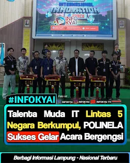 Talenta Muda IT Lintas 5 Negara Berkumpul, POLINELA Sukses Gelar Acara Bergengsi